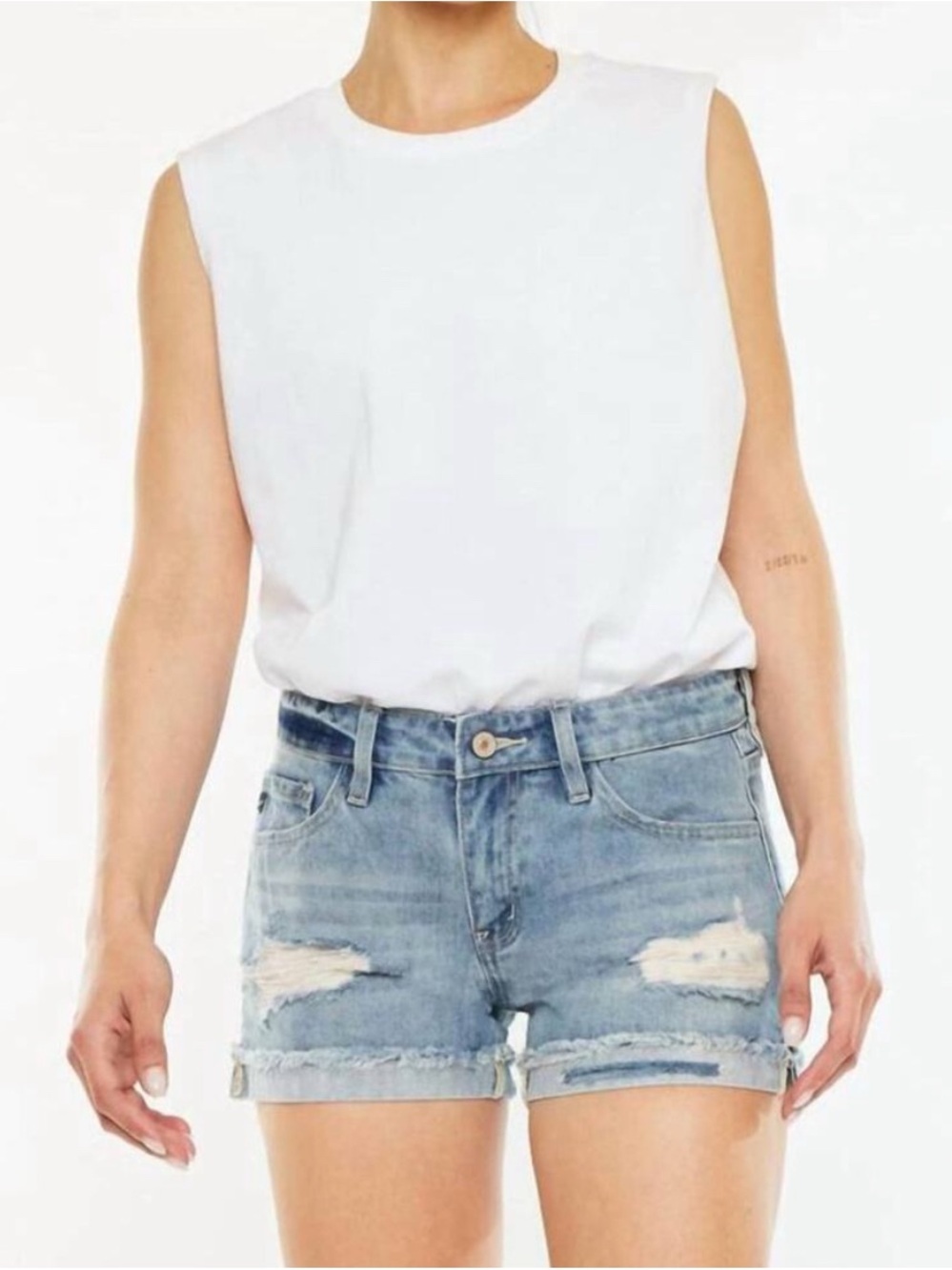 Kancan Denim Shorts - Size Large